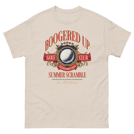 Boogered Up Golf Scramble T Shirt